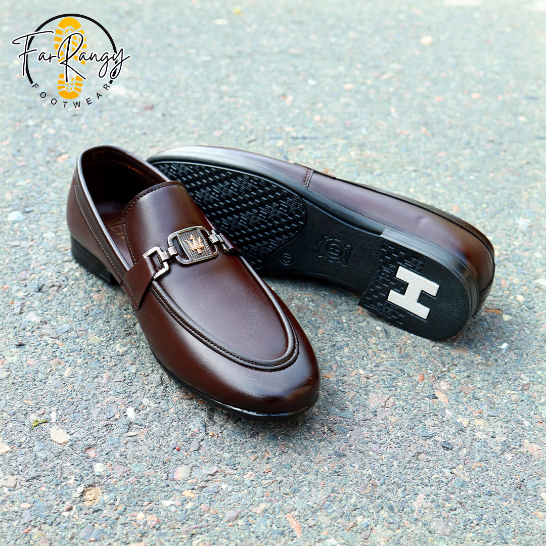 Far Executive Buckle Brown FR656