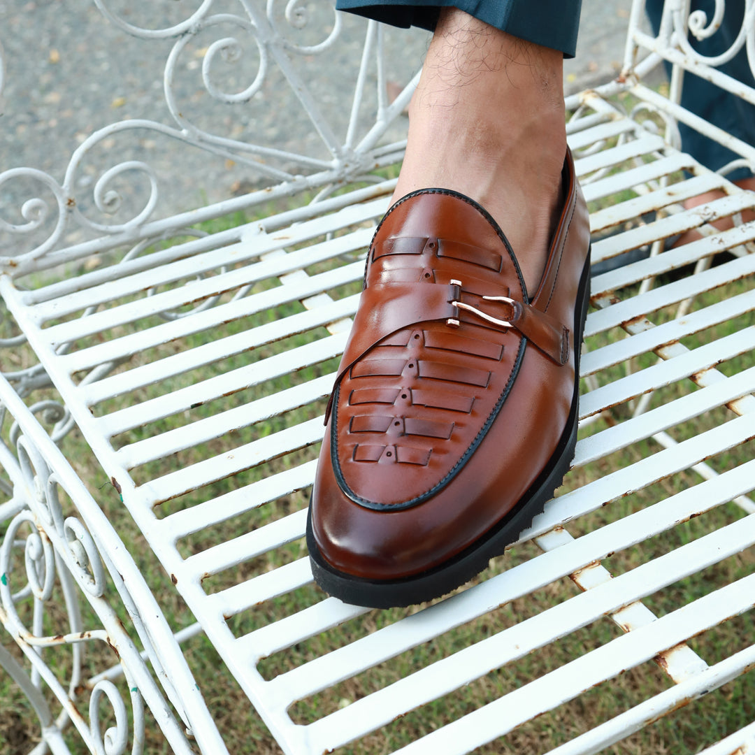 Far Men pumps Brown FR654