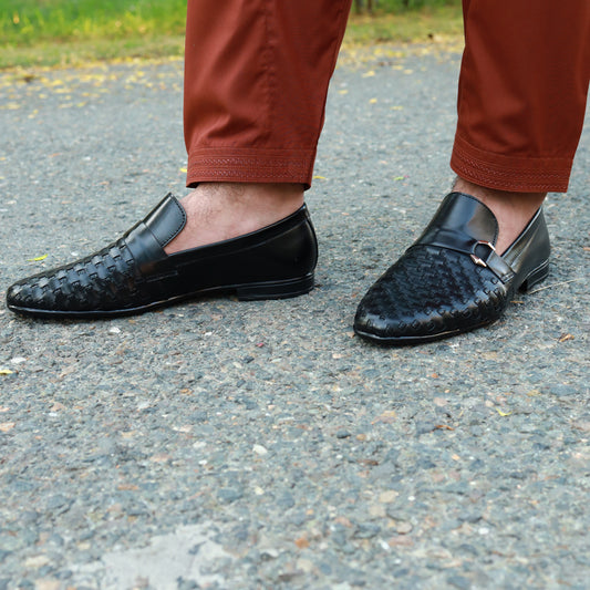 Far Black Design Synthetic Leather FR605