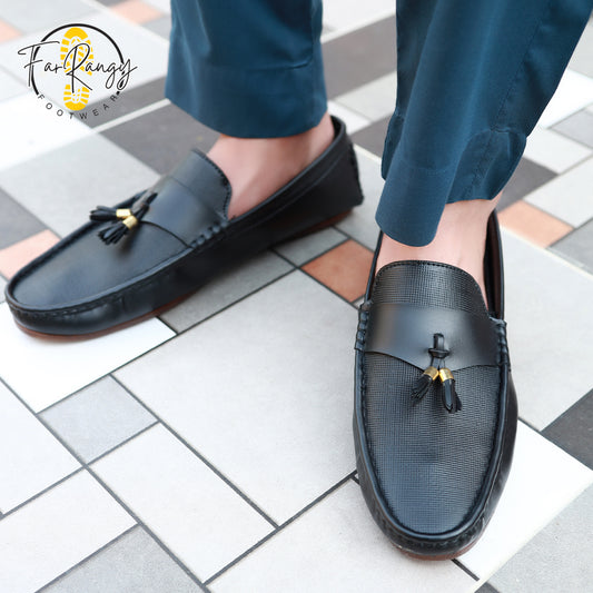 Far handcrafted loafer black L601