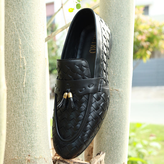 Far Full Braid Leather Black FR670