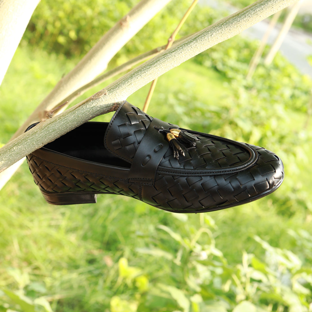 Far Full Braid Leather Black FR670