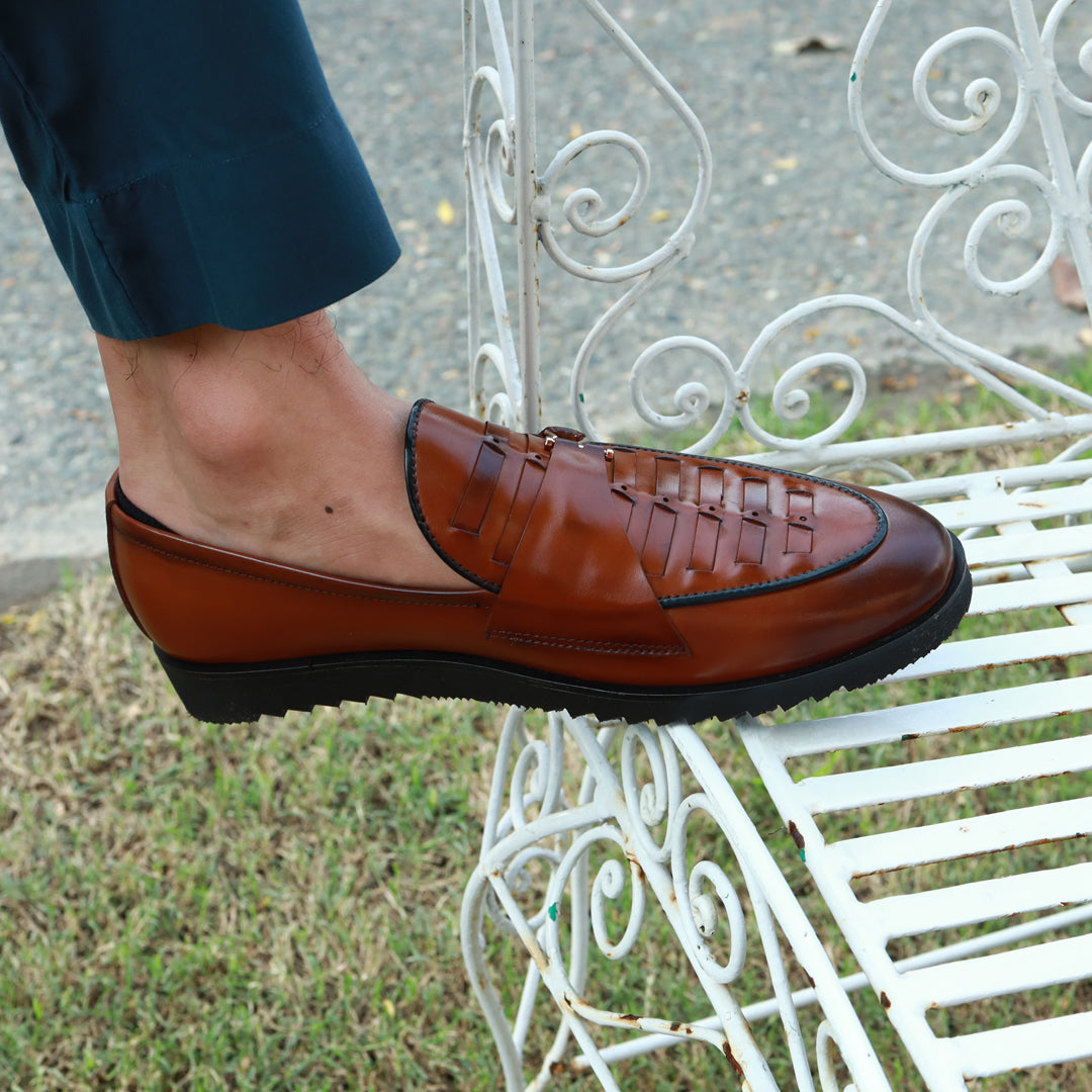 Far Men pumps Brown FR654