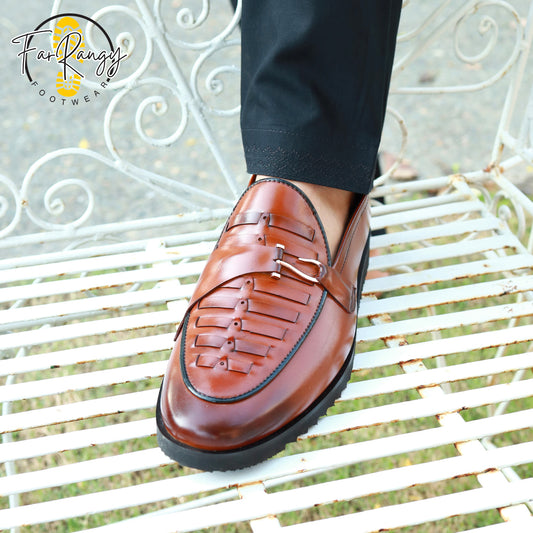 Far Men pumps Brown FR654