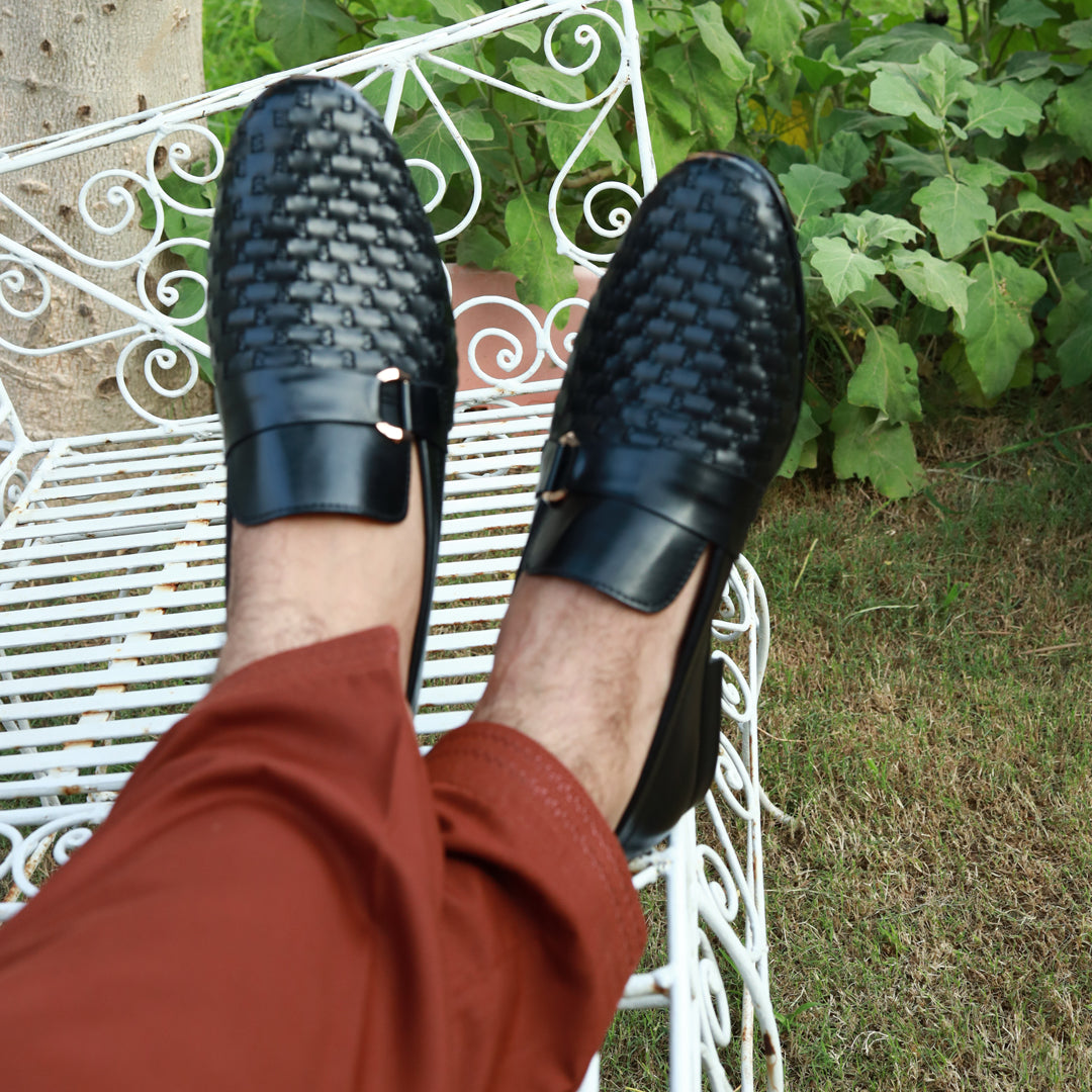 Far Black Design Synthetic Leather FR605