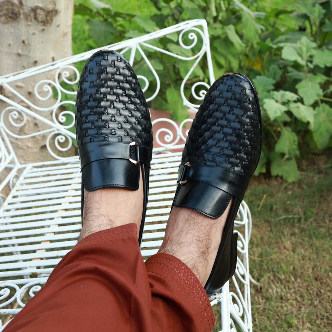 Far Black Design Synthetic Leather FR605